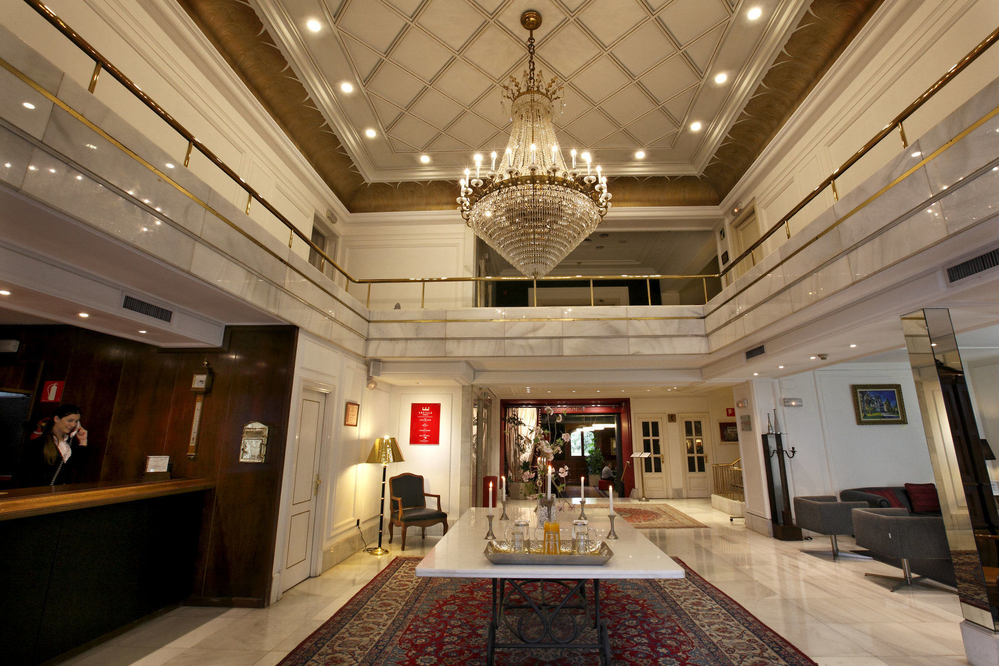 Hotel Lopez De Haro Μπιλμπάο Εξωτερικό φωτογραφία Lobby